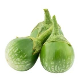 Green Brinjal (Hara Baingan) / Hiravi Vangi