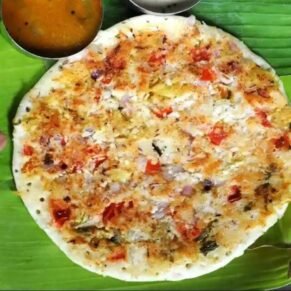 Tomato Omelette Uttappa